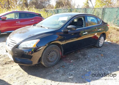 2014 Nissan Sentra Sv из США, поврежденный, VIN 3N1AB7AP5EL667937